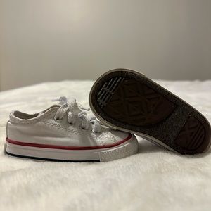 Toddler/baby white converse